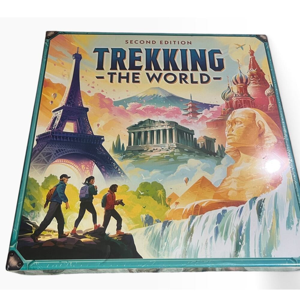 Underdog Games Trekking the World Second Edition Time Travel Board Game Sealed